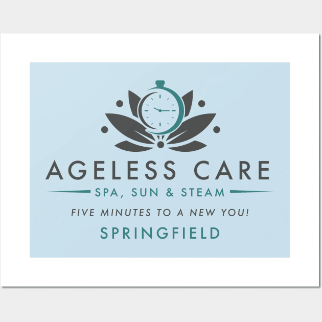 Ageless Care Spa - COLOR Wall Art by PopCultureShirts